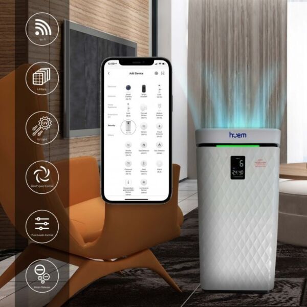 منقي هواء بيور يغطي مساحة 100متر مربع