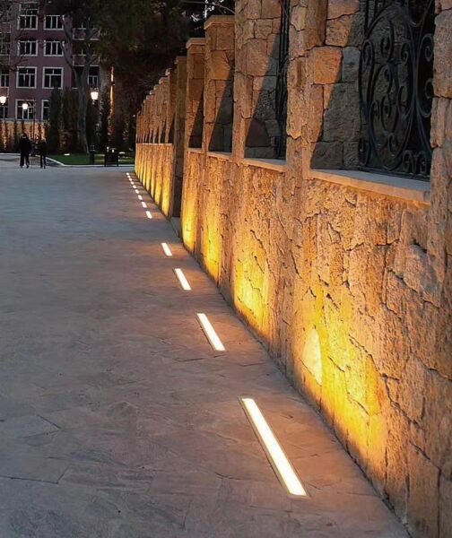 إنارة أرضية وال واشر 9 واط - 50 سم