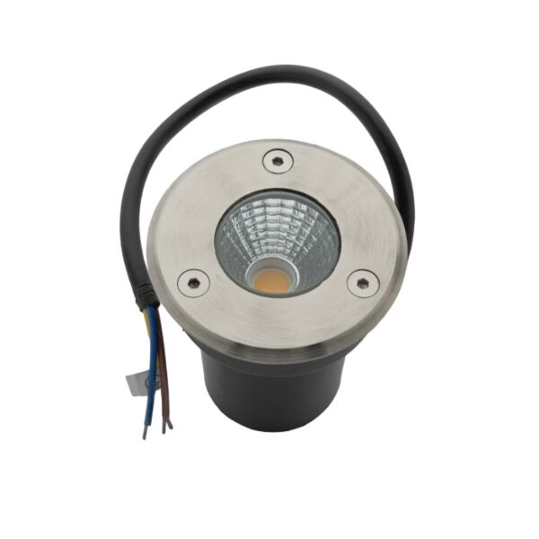 إضاءة ارضية 3 واط - اسود