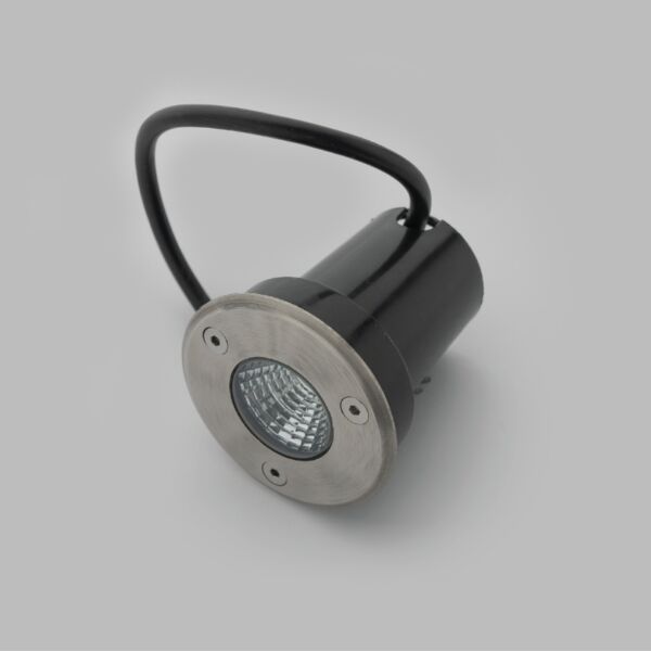 إضاءة ارضية 3 واط - اسود