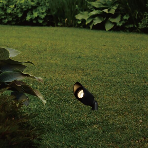 انارة أرضية غرس GU10 - اسود