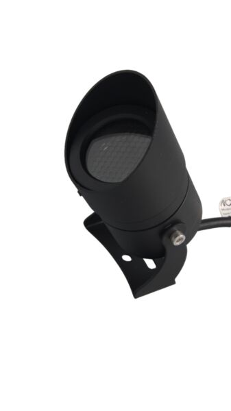  إنارة أرضية كشاف بدون لمبة MR16 - اسود