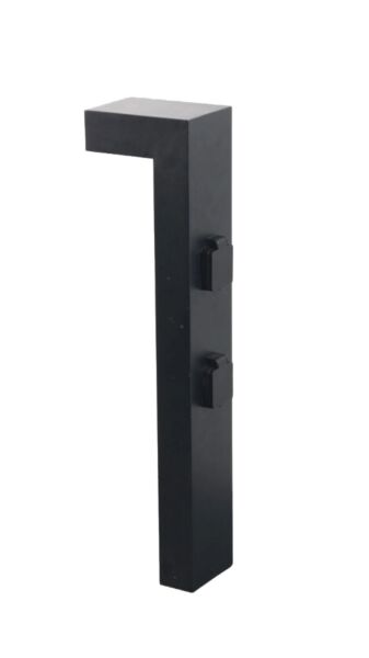 عامود حديقة GX53 مع 2 أفياش 13 أمبير