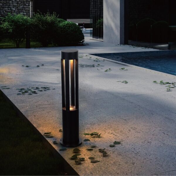 عامود حديقة دائري 60 سم قاعدة GX53