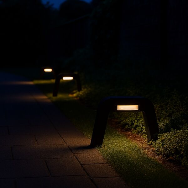 إضاءة ارضية خارجية قابلة للتوجيه 6 واط - اسود