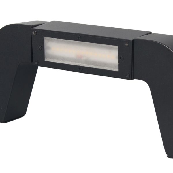 إضاءة ارضية خارجية قابلة للتوجيه 6 واط - اسود