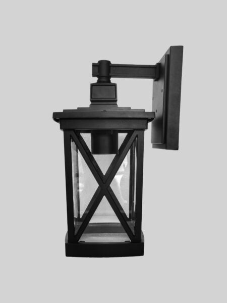 إضاءة جدارية خارجية E27 اندرينا - اسود