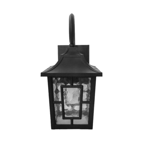 إضاءة جدارية خارجية بدون لمبة E27 - اسود