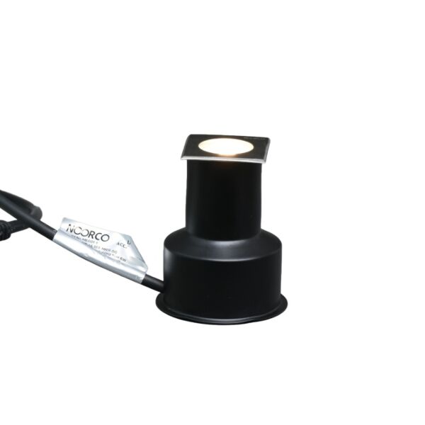 انارة ارضية مربع ميني IP67 - MR11 - فضي