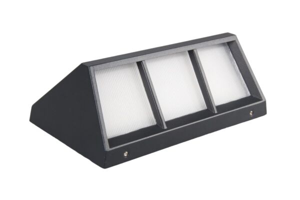 كشاف جداري خارجي 6 واط نوركو - اسود