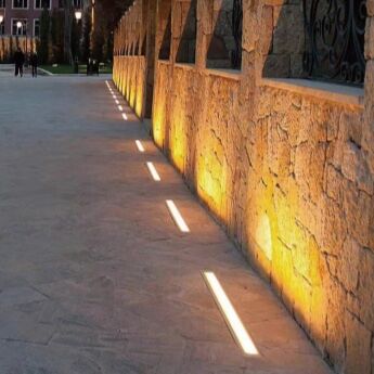 إنارة أرضية نووركوبلس وال واشر غاطس متحرك - 33 سم