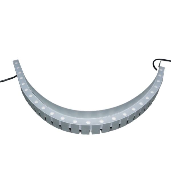 قاعدة تثبيت قابله للانحناء بعاكس للوال واشر المرن IP67 - فضي