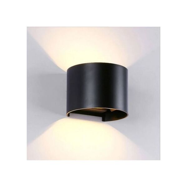 جداري خارجي اسود بدون لمبة قاعدة G9