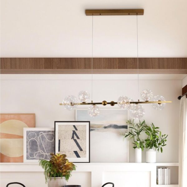 إنارة معلقة مودرن 20واط - ذهبي