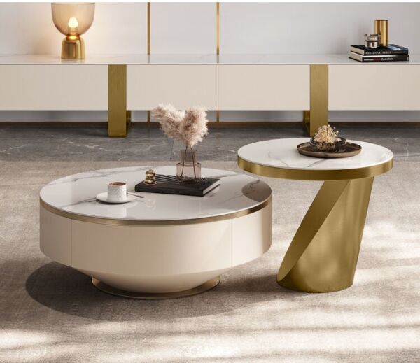 طاولة قهوة مودرن كليرتل