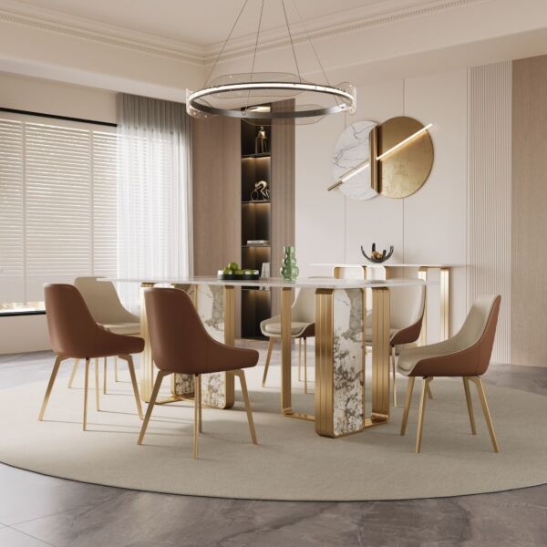 طاولة طعام مادو 6 أشخاص