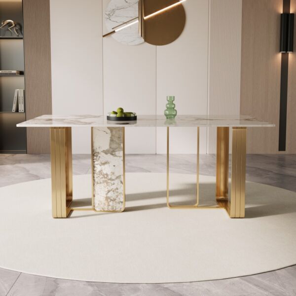 طاولة طعام مادو 6 أشخاص