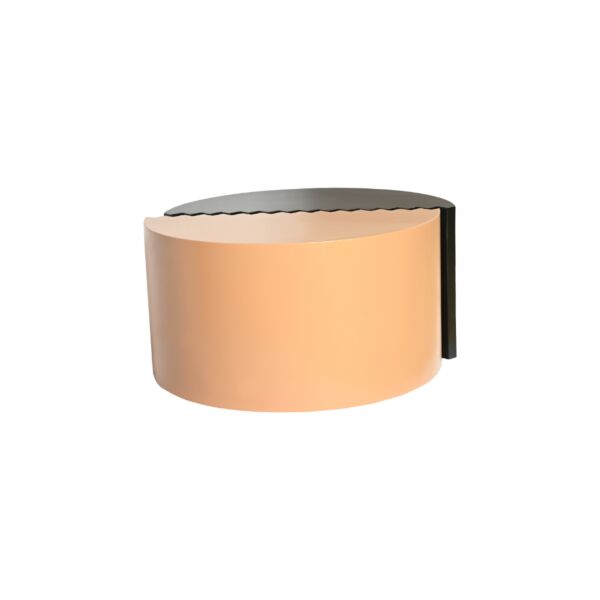 طاولة قهوة رينول - اسود وبرتقالي