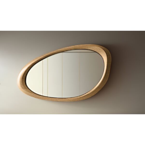 مرأة بأطار خشبي نورسين نانيس