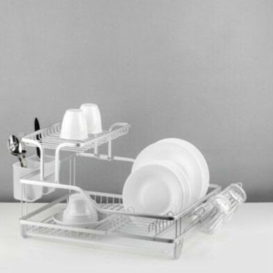 حامل صحون روفا - فضي