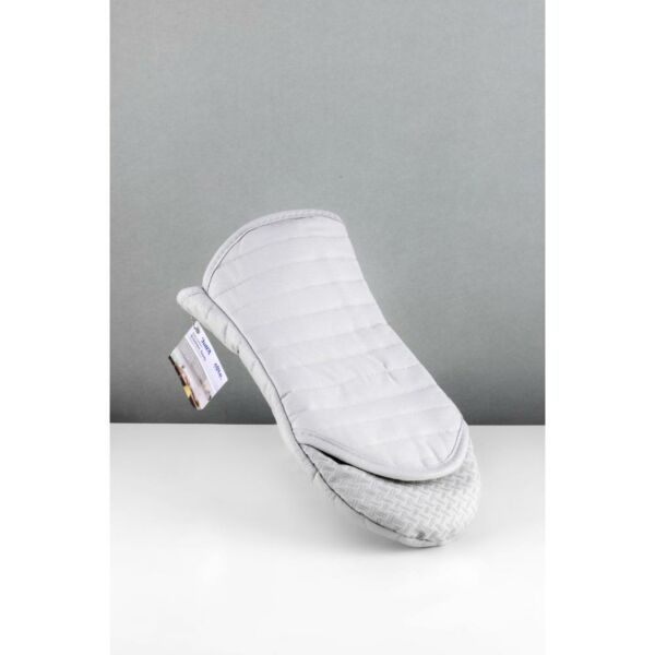 قفاز حماية للطبخ - رمادي