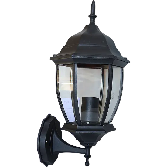 إضاءة جدارية تيني وسط - اسود