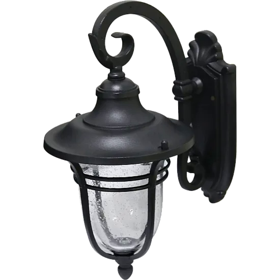 إضاءة جدارية تراثية حديث - اسود