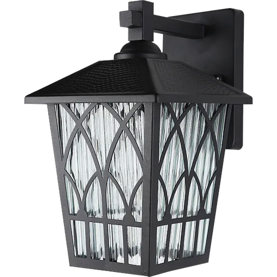 إضاءة جدارية خارجية كلو - اسود