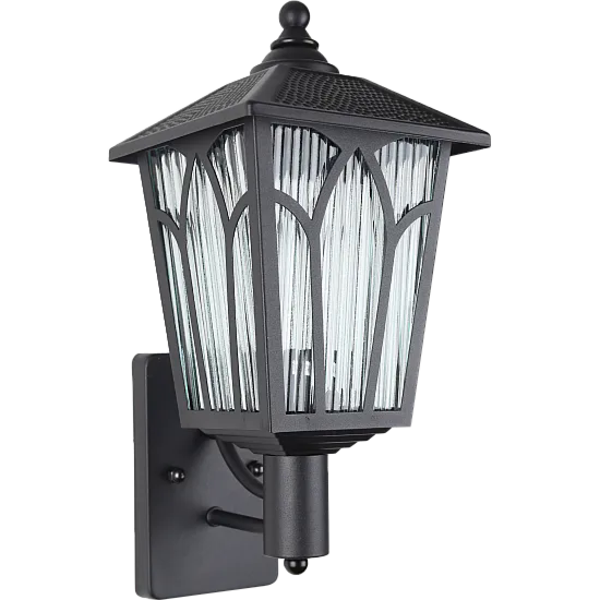 إضاءة جدارية بيوتي خارجي - اسود