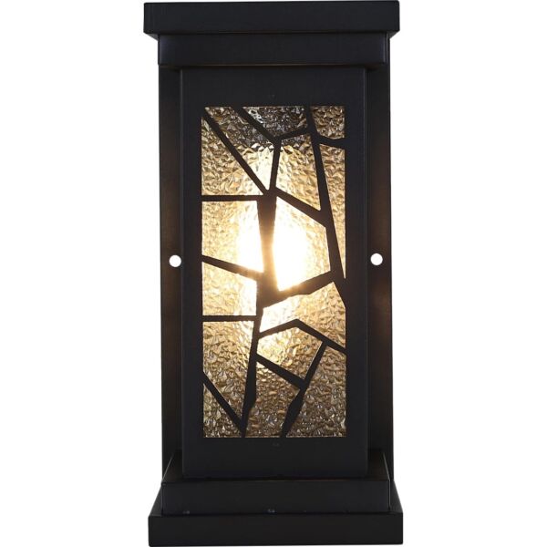 اضاءة جدارية خارجية فانوس كاي - اسود