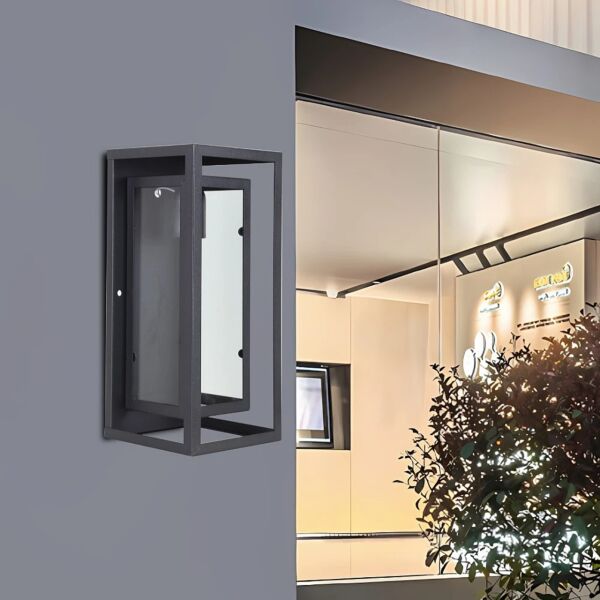 كشاف بوابة جداري مولتو - اسود