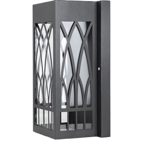 اضاءة جدارية خارجية غطاء لون اسود بلك