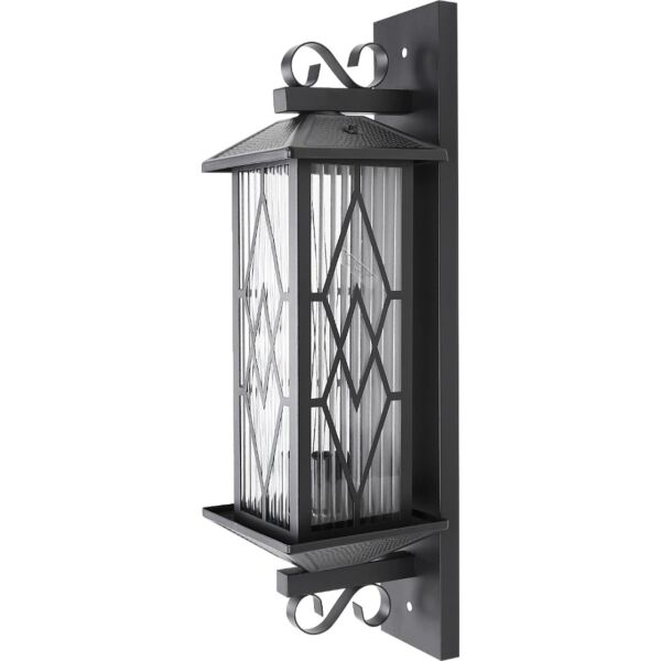 اضاءة جدارية فانوس مينتو - اسود