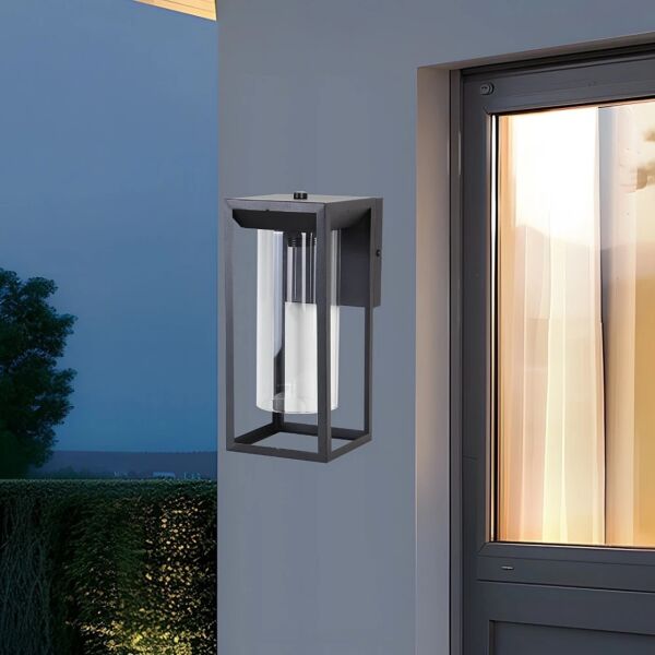 إضاءة جدارية صولا - اسود