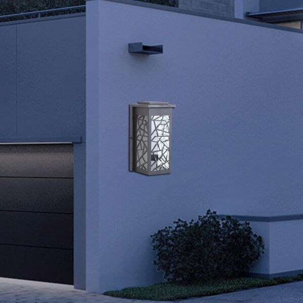 فانوس جداري خارجي روما - اسود