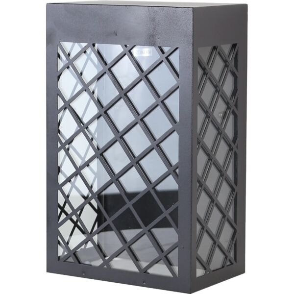 اضاءة جدارية خارجي فانوس شونو - اسود