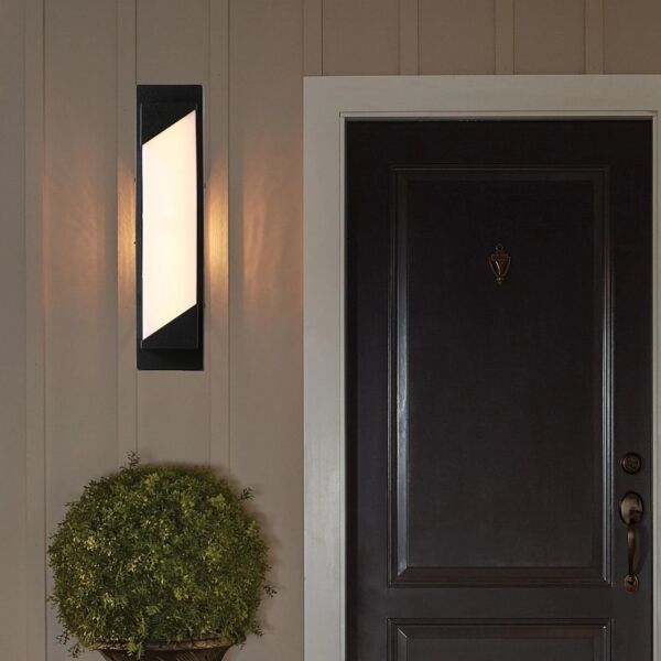 اضاءة جدارية 30 واط اضاءة اصفر - اسود