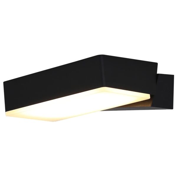 اضاءة جدارية خارجية انارة اصفر كينزا - اسود