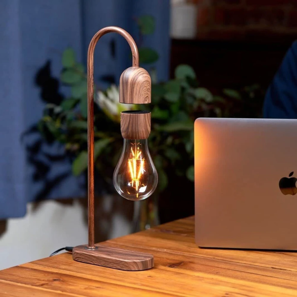 ابجورة مغناطيس بدون أسلاك بني غامق