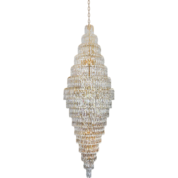 إنارة معلقة كلاسرج - ذهبي