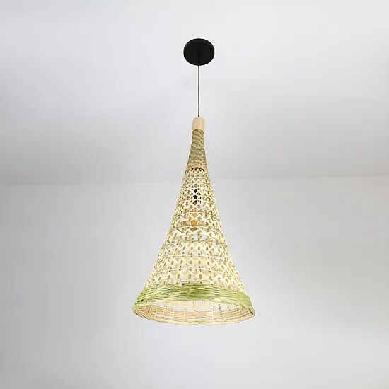 إنارة معلقة همر قمع قش مفرد قطر 35 سم - إي27