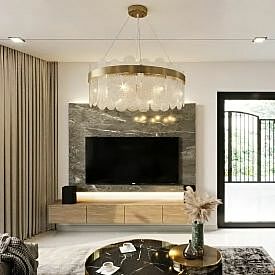 إنارة معلقة واتل - ذهبي