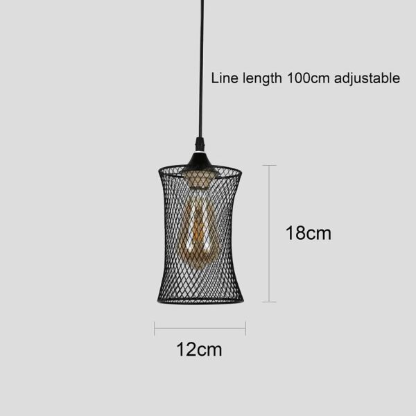 إنارة معلقة اوموت - اسود