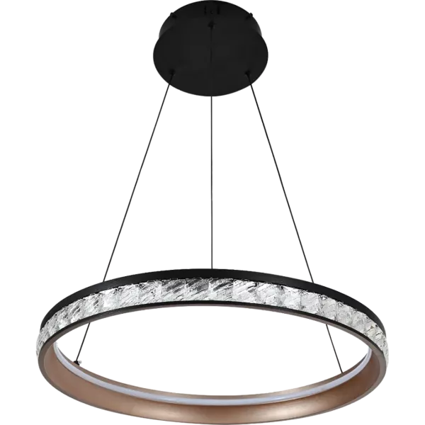 ثريا مودرن اسود مع 3اضاءات 55 واط