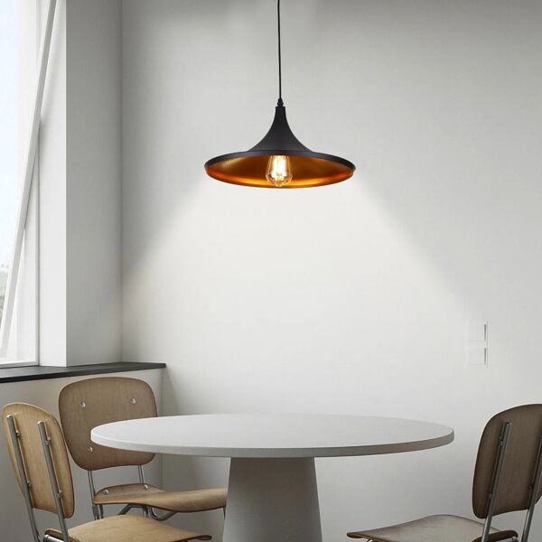 إنارة معلقة روزجار - اسود