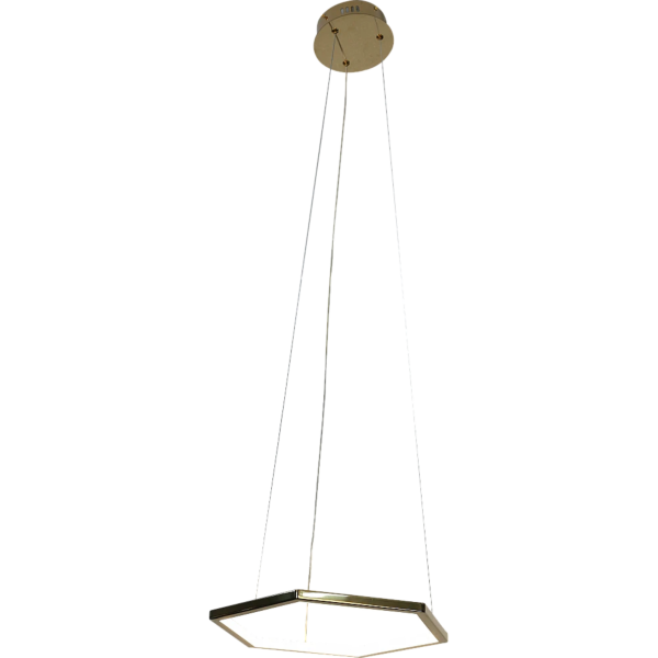 ثريا مودرن ذهبي اصفر 20 واط