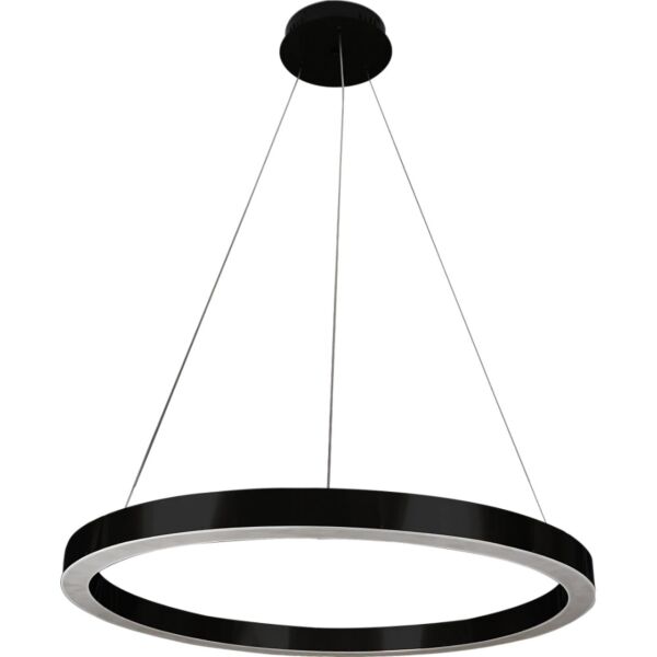 اضاءة معلقة مودرن مورينا 80 سم - اسود
