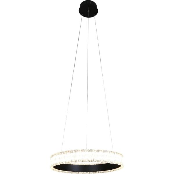 انارة معلقة مودرن أسود 3 اضاءات 48 واط