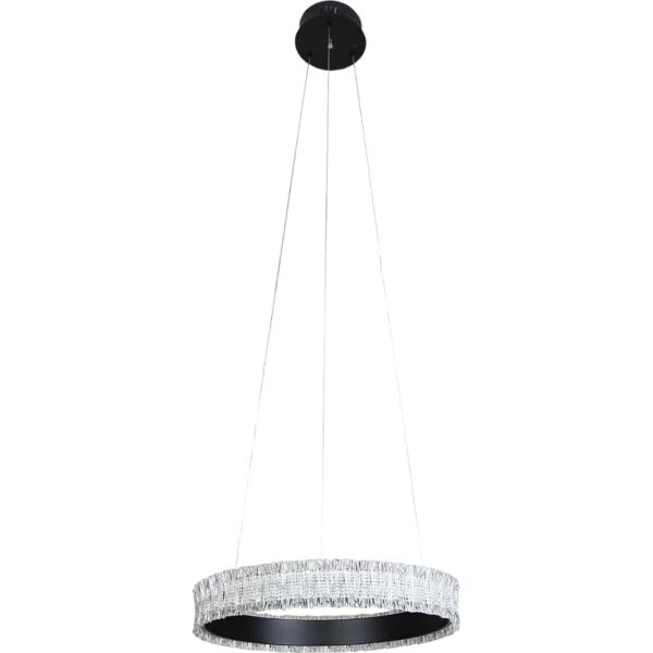 انارة معلقة مودرن أسود 3 اضاءات 48 واط