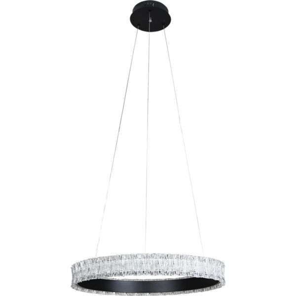 انارة معلقة اسود لون الانارة 3 اضاءات 75 واط